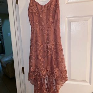 Highly low dress size small